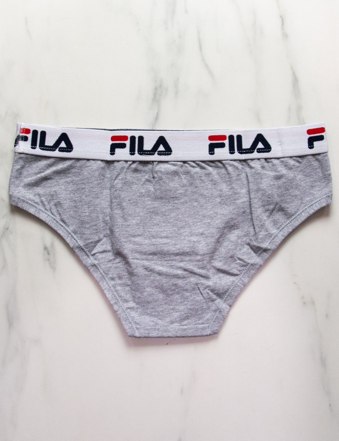 Γυναικείο γκρι σλιπάκι FILA λάστιχο FU6043G φωτογραφία